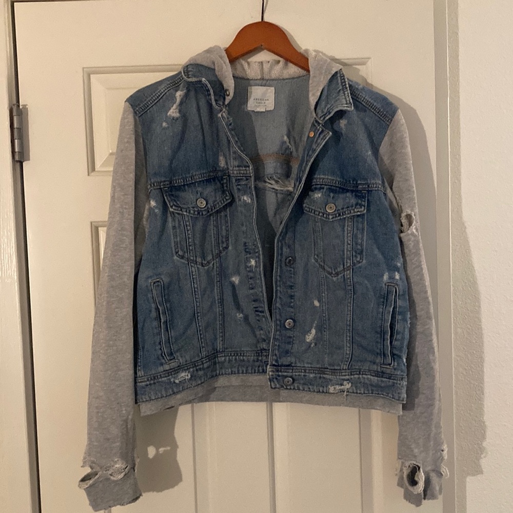 American Eagle Jean/Cotton Jacket - image 1